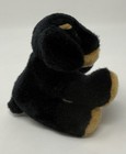 Russ Roxy Doberman Puppy Dog Bean Plush Stuffed Animal Toy Brown Black 5   