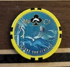  5 Casino Poker Chip From The Bay 101 Casino San Jose California 2nd Anniversary