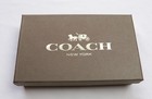 Coach Signature Leather 4in1 Belt Buckle Gift Box Set One Size F66125 Mfsrp    279