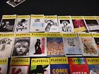 Large Broadway Playbill Bundle W  Many Ticket Stubs Emphera Lot Signed