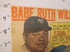 Newspaper Ad 1934 Quaker Cereal Box Babe Ruth Baseball Card Premium Comic Book X