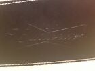 Rare Budweiser Black Leather Blackjack Dealer Shoe - 4 Deck  Very Rare    