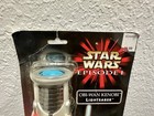 Star Wars Episode I Obi Wan Kenobi Rubies Lightsaber 1999 New Damaged Package