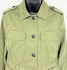 Banana Republic Womens Olive Green Military Style Jacket Size Small S Nwot New