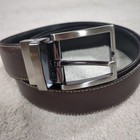 Kirkland Signature Italian Grain Leather Black Belt Men s Size 38  40 Dress Belt