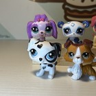 Littlest Pet Shop Lot Of 10 Mixed Misc  G7 Lps - Collie  Dogs  Bear  Etc 