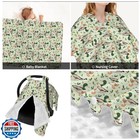 Muishi Cute Mallard Duck Baby Car Seat Canopy Nursing Cover For Newborn Car S