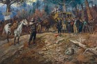 Charles Marion Russell - The Hold Up - Art Print On Paper Or Canvas