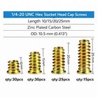 100-piece 1 4-20 Threaded Insert Kit With Wrench   Drill Bit     Includes 10mm  