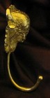 Buffalo  American Bison J Hook  Robe Hook  Coat Hook  Leash Hook Bronze