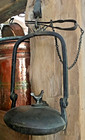 Antique Lenticular Miners Lamp Rare Lantern Cast Iron
