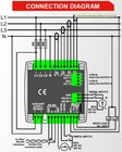Datakom Dkm-409-pro Analyzer  4-inputs  2-outputs  ac Power Supply 