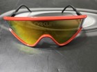 Rare Oakley Collector   s Eyeshade Heritage Collection Red Fire Iridium Oo9259-05