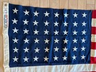 Vintage American Flag - Bull Dog Bunting - 48 Stitched Stars