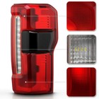 For 2023-2025 Ford F-250 Super Duty Halogen W blind Spot Tail Light Passenger Rh