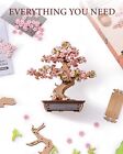Robotime 3d Puzzle Sakura Bonsai Diy Wooden Model Kits Home Decor Birthday Gift