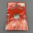 Premier Emblem Colorado State Seal 1    Star Police Collar Pin Insignia Set Nos