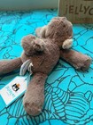 Jellycat Smudge Monkey Medium 13cm New With Label Dust Bag Plush Gift