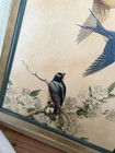 Shabby Chic Vintage Barn Swallow Painting By Robert Tory Peterson