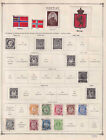 Norway Collection - Used On Album Pages - Very Fine  - Bindab