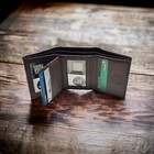 Leatherboss Mens Rfid Blocking Hunter Leather Credit Card Id Trifold Wallet
