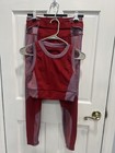 Women Free People Hardio Cardio Leggings Large   Sports Bra Medium Set Preloved