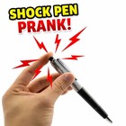 Shocking Electric Pen Prank Shock Trick Novelty Metal Joke Gag Toy Gift Funny