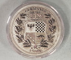 2019 Germania Mint 5 Mark Allegories Britannia 1 Oz 999 Silver In Capsule