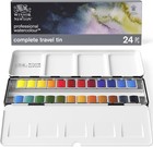 Winsor Newton Professional Watercolour Complete Travel Tin - 24 Half Pans 190553