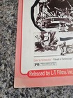 Original 1973 Steel Arena Cult Grindhouse Exploitation Film Movie Pressbook Vtg