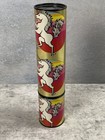 Vintage 1960s Kaleidoscope Pastel Design Unicorn Rainbow Case Made In Japan
