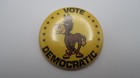 Vintage Genuine Vote Democratic Democrat Say It With Buttons Pin Back 2 25  Bb10