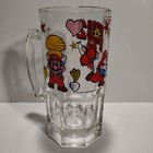 Nintendo Super Mario Bros 2 1989 Vintage Beer Stein Mug Glass Original Clean