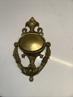 Antique Art Nouveau French Brass Door Knocker Heavy No Engraving 