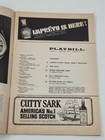 Playbill  from The Longacre Theatre For The Play  a Hand Is On The Gate    rare 