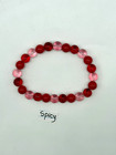 Glass Bead  spicy  Mix Rounds Jewelry Crafts 120 Beads 3oz