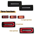 For Mercedes Benz W463 G-class 99-18 Amg Smoked Led Rear Tail Light Brake Lights