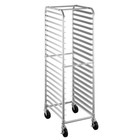 20 Pan Commercial Aluminum End Load Restaurant Bakery Bun Sheet Pan Speed Rack  