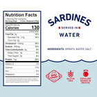 Beach Cliff Sardines In Water  Wild Caught  3 75 Oz Can  Pack Of 12