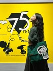 2025 New Starbucks Snoopy Tote Bag Shoulder Bag White green Color