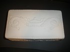 Ceramic Mold Ready To Paint Design On Trinket Box Fancy 7  X 4  X 2 