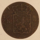 Netherlands East Indies 1 8 Stuiver 1824 Dutch East India Company  Km 286