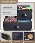 Sorbus 9 Drawers Dresser - Farmhouse Bedroom Furniture Storage Chest Organizer