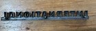 60s International Harvester Emblem Badge Nameplate Ornament Plate 13 
