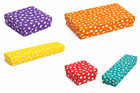 Wholesale Jewelry Gift Boxes     Polka Dot Print Cotton Filled  lot Of 50 Or 100 