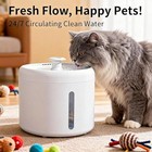 Automatic Pet Water Fountain Dispenser For Cat And Dog Drinking Supplies 2 5l