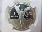 1987 1 Oz Silver Mexico Libertad Proof Ngc Pf69 Ultra Cameo 1 Onza Coin Lettered