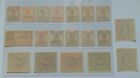 Pakistan 1947 Kg Vi 3p To 25r Sg 1 - 19 Sc 1 - 19 Overprinted Set 19 Mnh