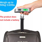 New Luggage Scale 110lb 50kg Portable Travel Lcd Digital Hanging Weight