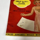 Paper Dolls The Walk Book 1939 Walk A Bit By Emily Sprague Wurl Uncut Vintage